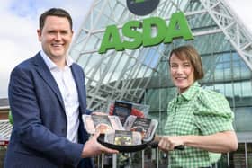Steven Lynn, Commercial Director at Simon Howie with Ashley Connolly, Buying Manager at Asda