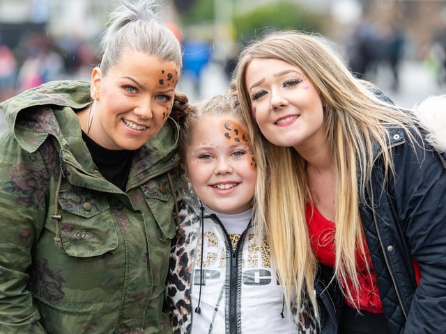 Leanne Gavin, Eva Gavin and Nikki McGines.