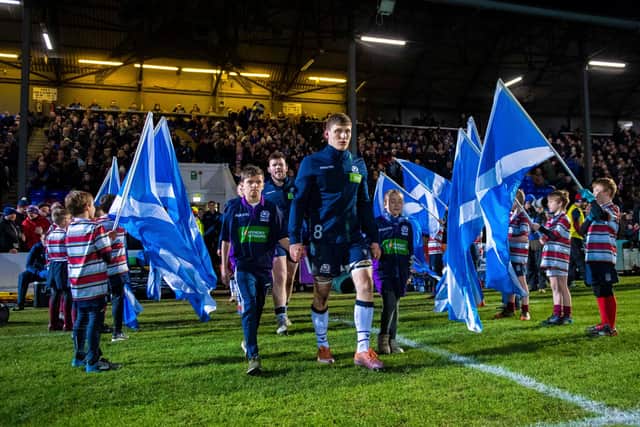 Rory Darge captained Scotland U20s and is on the verge of a full cap. (Photo by Ross Parker / SNS Group / SRU)