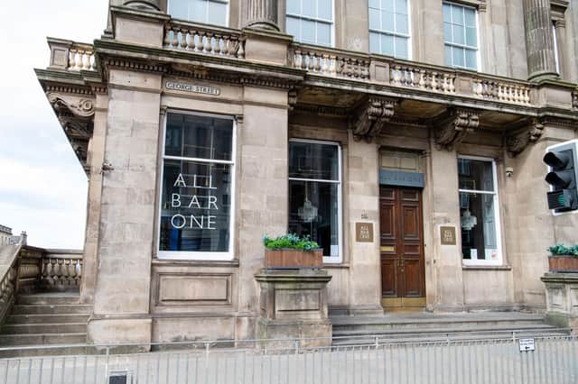 All Bar One has three bars in Edinburgh including one on George Street. Picture: Ian Georgeson Photography