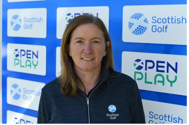 Scottish Golf chief operating officer Karin Sharp has welcomed a 'very positive' situation for affiliated clubs. Picture: Scottish Golf.