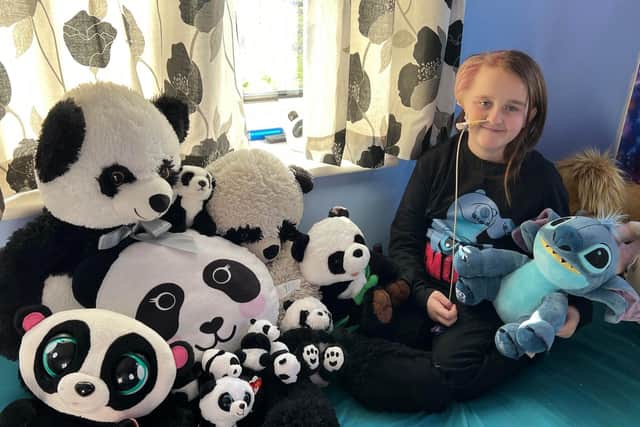 Luciee Taylor, who has an incurable brain tumour, hopes her dream of seeing the pandas at Edinburgh Zoo will come true