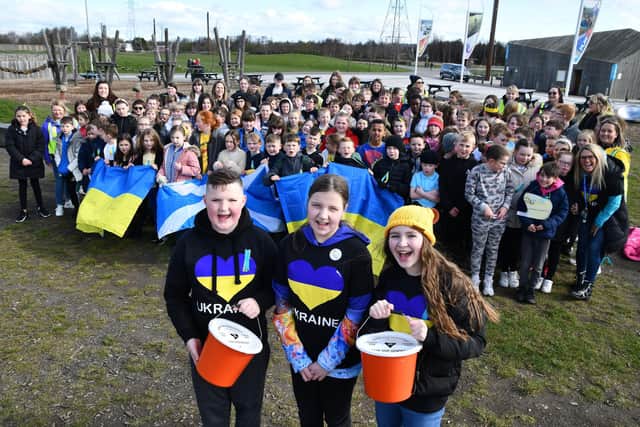 Fundraising events for Ukraine have been taking place all over Scotland. Stock Picture Michael Gillen.