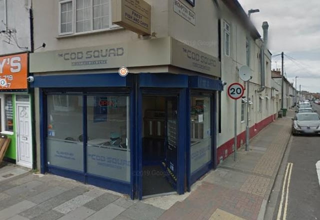 “Good quality Fish and Chips (and other related stuff). Pensioners' special fish and chips is plenty for those with an average diet.” Rating: 4/5. Takeaway collection and delivery available via Just Eat and Uber Eats.