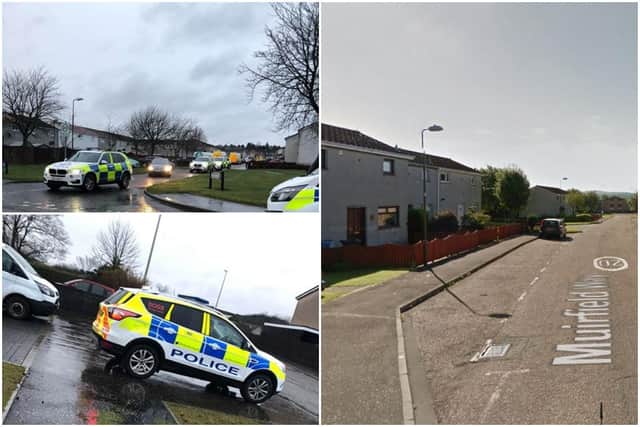 Armed police called to incident in Muirfield Way area, Livingston - one man arrested and another man injured