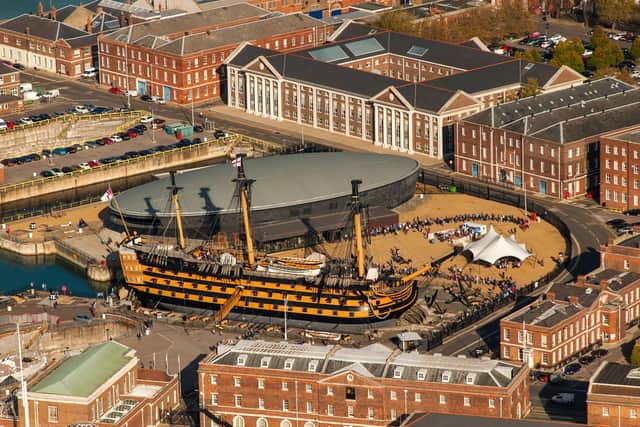 HMS Victory & The Mary Rose Museum at Portsmouth Historic Dockyard, where Susan Morrison has gone on her holidays to see her favourite ship. The trip has left her wondering what we will cherish in the future. PIC: Shaun Roster/Contributed.