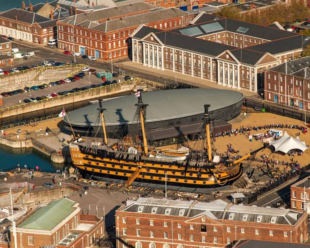 HMS Victory & The Mary Rose Museum at Portsmouth Historic Dockyard, where Susan Morrison has gone on her holidays to see her favourite ship. The trip has left her wondering what we will cherish in the future. PIC: Shaun Roster/Contributed.