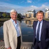 Sir Andrew Cubie and Charles Hammond are trustees of the new charity    Pic: Peter Devlin