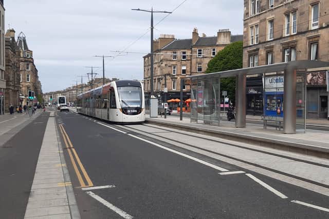As of June 7, trams have returned to Leith Walk for the first time since 1956.