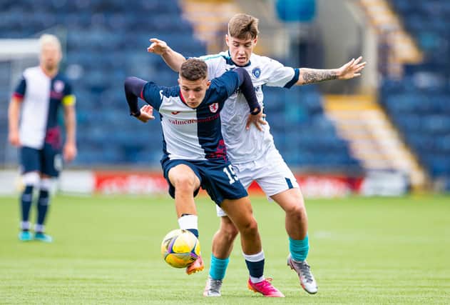 Dylan Tait will join Hibs in January after being loaned back to Raith Rovers. (Photo by Roddy Scott / SNS Group)