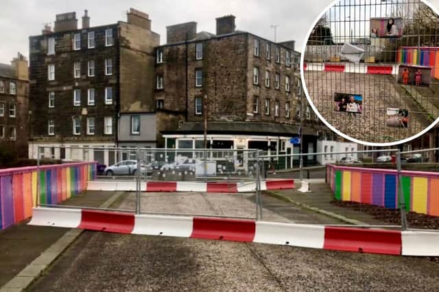 Locals say the structure is a valued community asset and an important thoroughfare connecting Leith and Newhaven, a symbol of Leith’s industrial heritage and has become an iconic LGTBQ+ monument