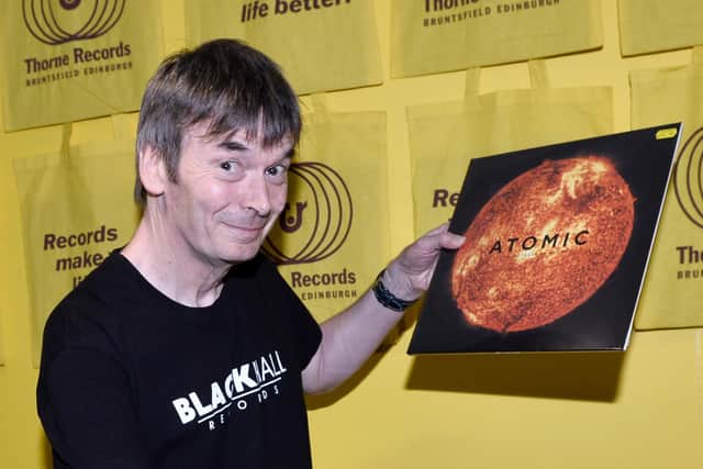 In a spin: Covid lockdown may have ended Ian Rankin's plans for rock and roll fame.
Pic: Mike Day