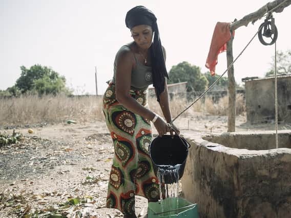 Women and girls often bear the greatest burden of collecting water in third world countries