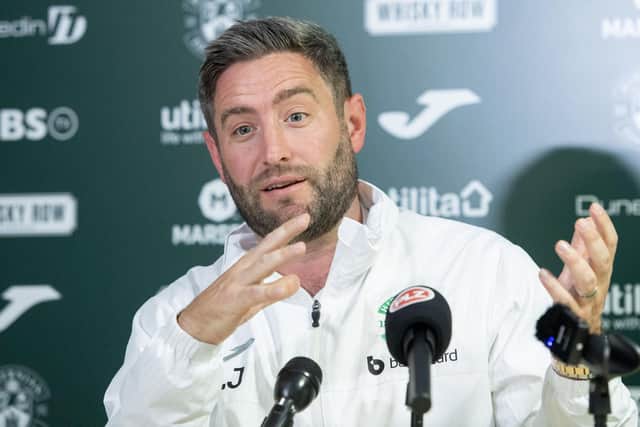 Hibs manager Lee Johnson explains his Good Will Hunting approach to football