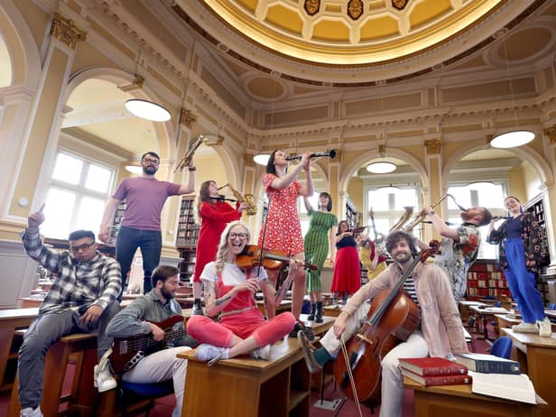 The Tinderbox Orchestra will be appearig at the Edinburgh Central Library during this year's Fringe. Picture: Colin Hattersley