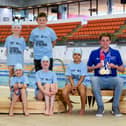Olympic star Duncan inspires youngsters with a visit to Edinburgh's 'Commie Pool' - along with his medals haul.