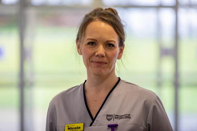 Adult nursing student Nicola Phillips