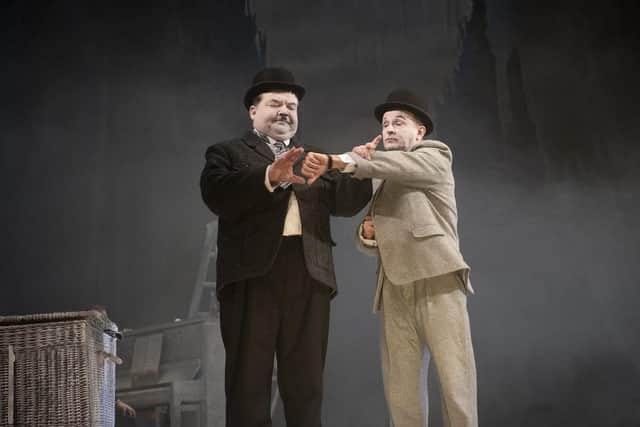 Steven McNicoll and Barnaby Power as Laure & Hardy. (Image: Alan McCredie)