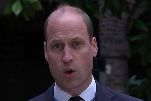 The Duke of Cambridge makes a statement following the publication of Lord Dyson's investigation into how former BBC News religion editor Martin Bashir. William criticised the BBC for its failings around his mother's Panorama interview which exacerbating her "fear, paranoia and isolation". Picture: PA