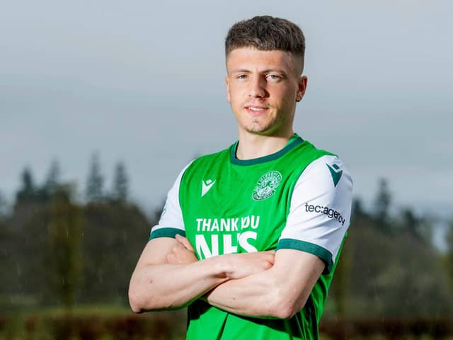 Daniel Mackay is looking forward to the new season after penning a four-year deal with Hibs. Photo by Mark Scates / SNS Group