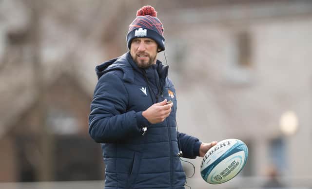 Mike Blair will step down from his role as head coach of Edinburgh at the end of the season. Picture: SNS