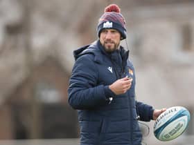 Mike Blair will step down from his role as head coach of Edinburgh at the end of the season. Picture: SNS