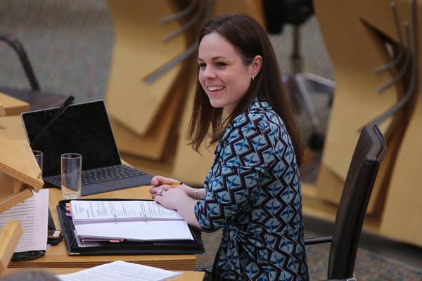 Kate Forbes, Finance Secretary, has delivered a Budget for a greener, fairer Scotland (Picture: Fraser Bremner/pool/Getty Images)