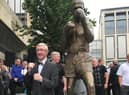 A statue to celebrate the career of one of Scotland’s most talented sportsman was unveiled at a public ceremony outside St James' Quarter last August, bringing together hundreds of Capital residents to celebrate the occasion. Ken posed for pictures after unveiling the statue.