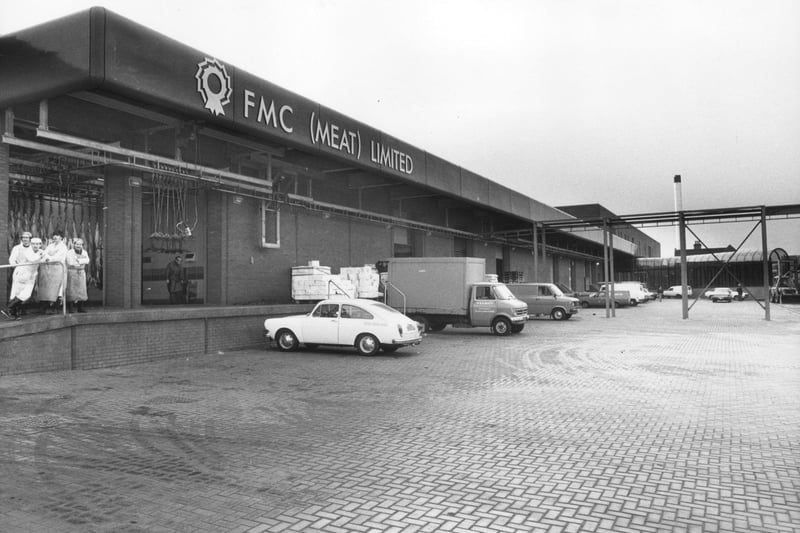 FMC (Meat) Ltd's Slaughterhouse at Gorgie  Edinburgh Taken in 1981.