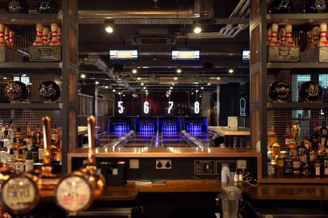 Lane7 offers tin-pin bowling and other forms of entertainment at Edinburgh's St James Quarter