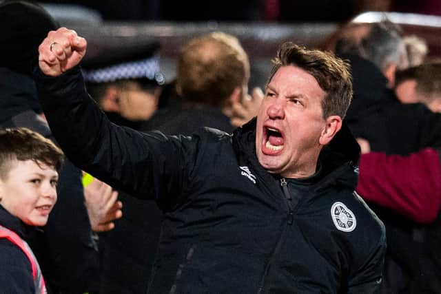 Hearts manager Daniel Stendel was overjoyed with the Scottish Cup win against Rangers