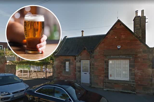 The Station Yard Pub in Dunbar plans to double to size of its beer garden.