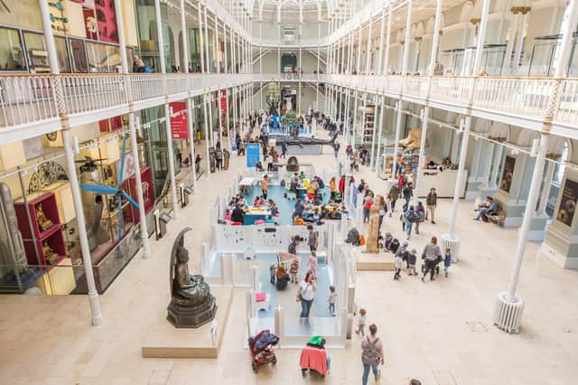 The National Museum of Scotland in Edinburgh was Scotland's busiest visitor attraction in 2021.