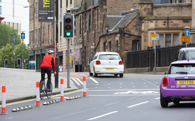 Edinburgh's controversial Spaces for People project is set to last another 18 months. PIC: Lloyd Smith.