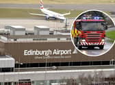 Fire crews were called to Edinburgh Airport on Tuesday evening, after a fire broke out in a restaurant inside the terminal.