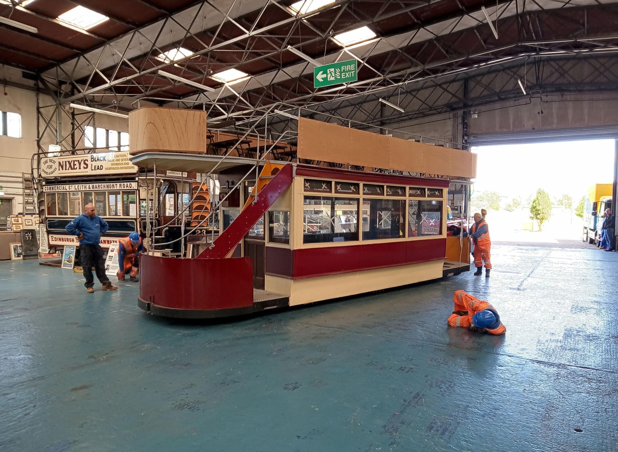 Edinburgh trams: Inside last surviving cable powered tram undergoing full restoration at vintage bus museum - Vimarsana News