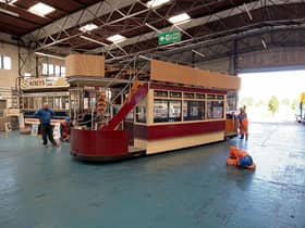 In 1987, Lothian Regional Transport (now Lothian Buses) took ownership of the tram to begin restoring the piece of transport history to its former glory. But policy changes in the organisation’s workshop meant the 119-year-old tram was once again needing a new home and last year she was acquired by the 226 Trust