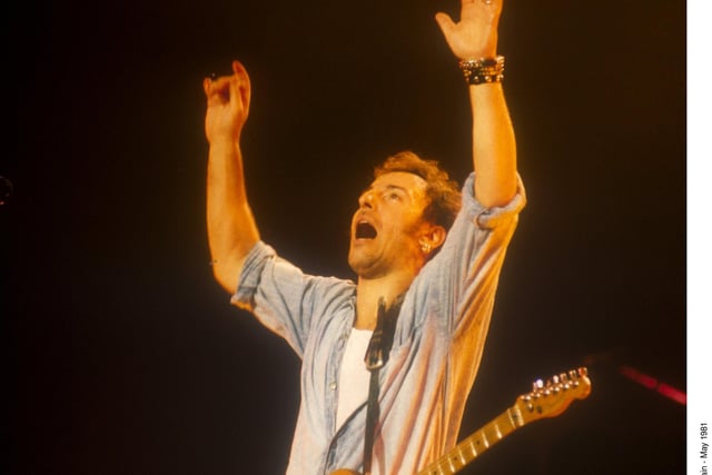 Bruce Springsteen in Brighton Centre, Britain - May 1981