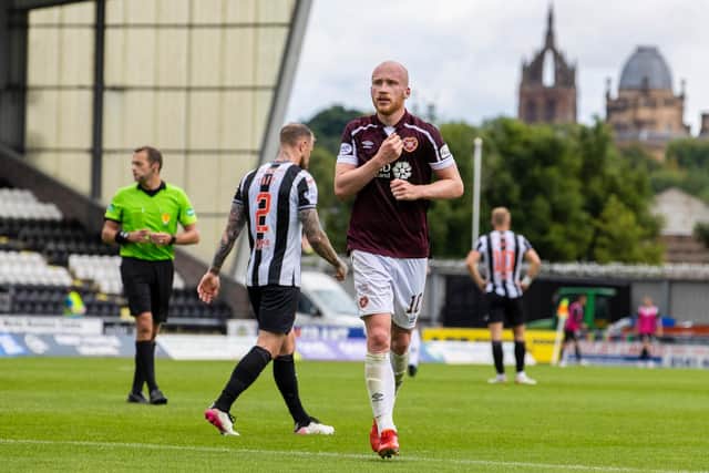 Liam Boyce struck his fourth goal of the season against St Mirren on Saturday. (Photo by Alan Harvey / SNS Group)