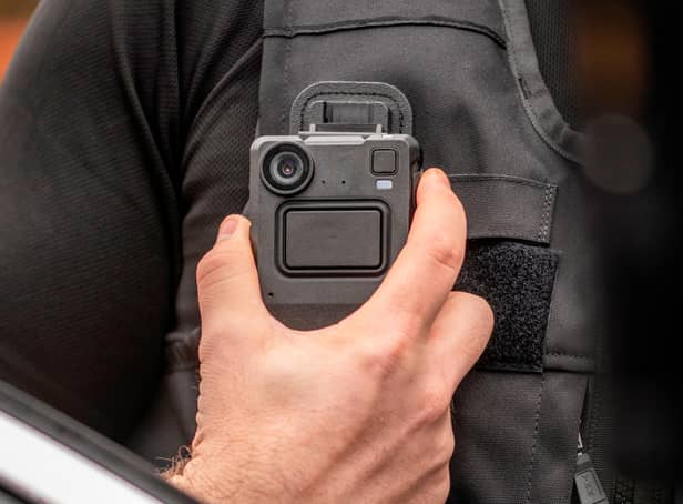 Edesix's body-worn cameras are used to record interactions between police officers and the public.