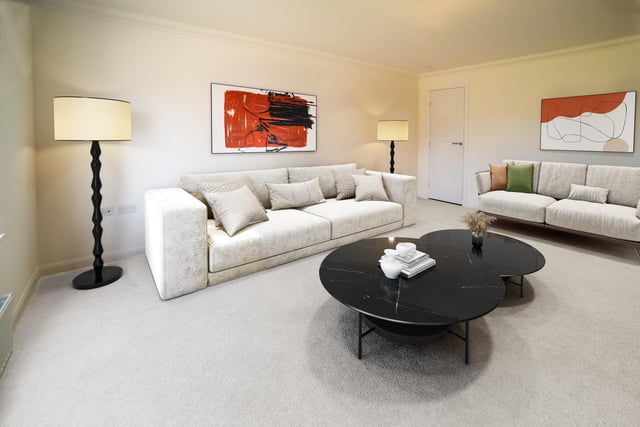 The property has a generously sized lounge area and comes equipped with TV points and superfast broadband cabling, perfect for setting up your favourite home entertainment systems