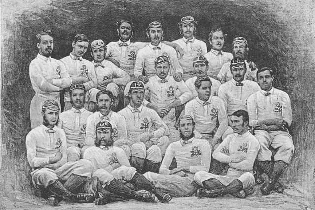 The England team from 1871.