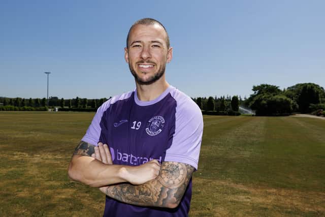 Adam Le Fondre is keen to get to work at Hibs