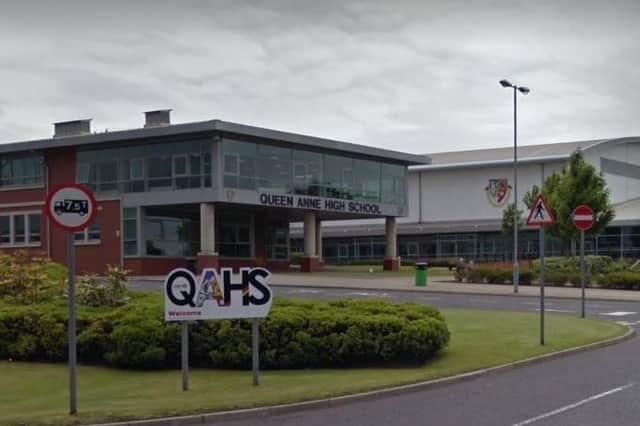 Queen Anne High School in Dunfermline. Picture: Google