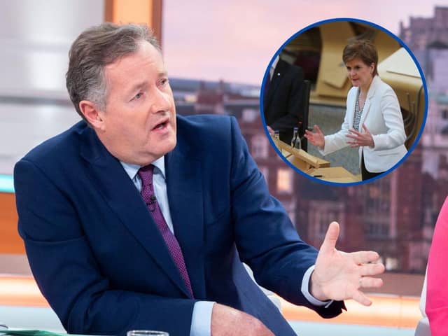 Piers Morgan has said he has “great respect” for Nicola Sturgeon, in a tweet wishing the First Minister a happy birthday.