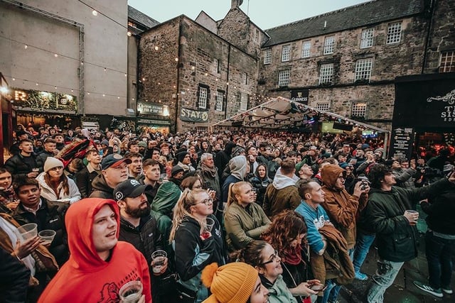 Where:  139 Cowgate, Edinburgh EH1 1JS
The Three Sisters is easily one of Edinburgh’s best sports bars, with a huge outdoor screen, plenty oof indoor screens, and an enthusiastic crowd ready to root for your favourite teams.