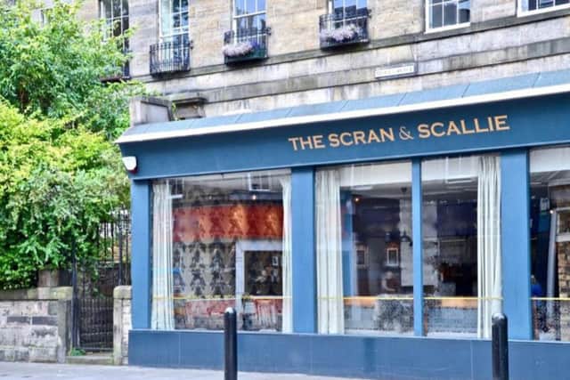 Tom Kitchin's Scran and Scallie in Stockbridge ranked among the best places to eat and drink across the UK.
