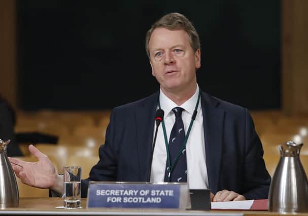 Alister Jack, Secretary of State for Scotland, voted against an amendment to the UK Agriculture Bill designed to ensure imported food matches UK farmers’ quality and animal welfare standards. (Picture: Andrew Cowan/Scottish Parliament)