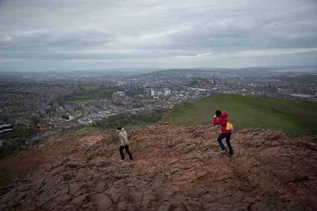 Arthur's Seat has been ranked as the most beautiful walk in the UK (Picture: Matt Cardy/Getty Images)