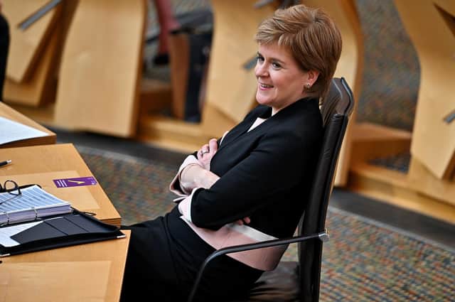 Nicola Sturgeon promised to focus on education but under her leadership the attainment gap between rich and poor has widened (Picture: Jeff J Mitchell/PA)